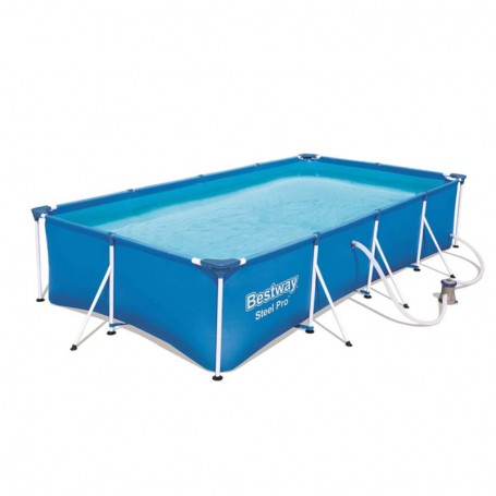 Bestway Piscina Fuori Terra Rettangolare Steel Pro 400X211X81 cm