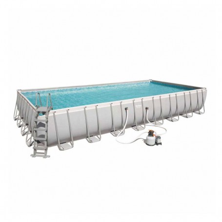 Bestway Piscina Fuori Terra Power Steel Frame 956x488x132cm