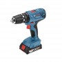 Bosch Trapano 2 Batterie GSB18V-21